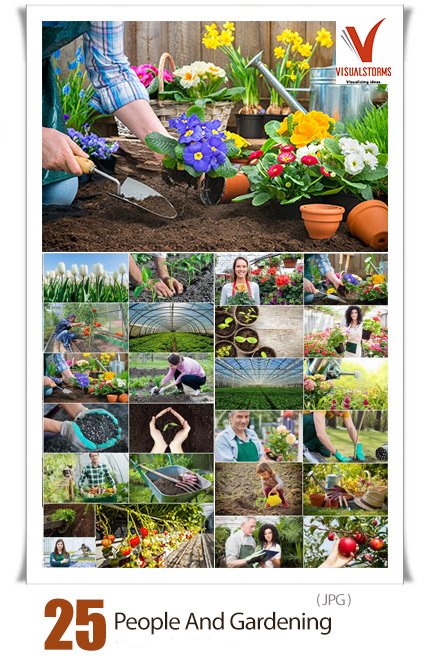 People And Gardening