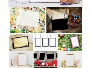 Photo Frame With Creative Scenery For Your Images