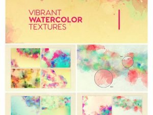 Vibrant Watercolor Textures