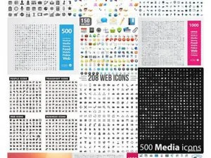 Amazing Shutterstock Icons MEGA Vector Collection