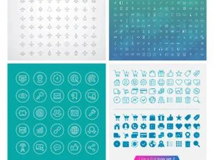 Amazing ShutterStock Thin Line Icons