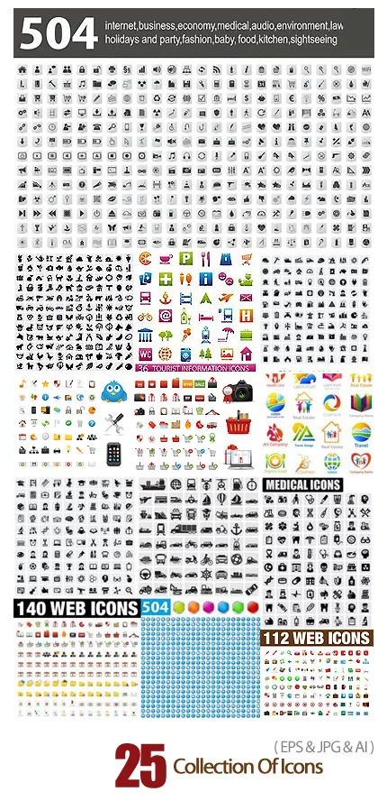 Collection Of Icons