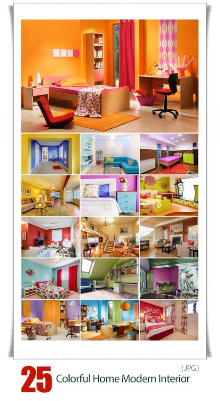 Colorful Home Modern Interior