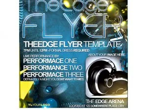 River Theedge FlyerPoster Template