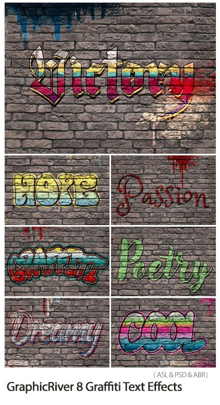 8 Graffiti Text Effects