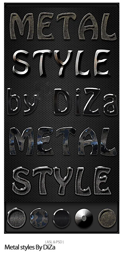 Beaded Metal Styles By DiZa