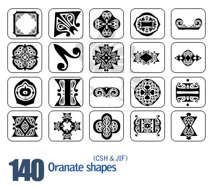 Oranate shape 04