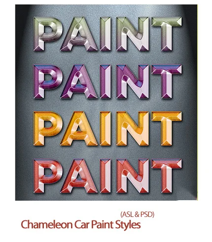 Chameleon Car Paint Styles
