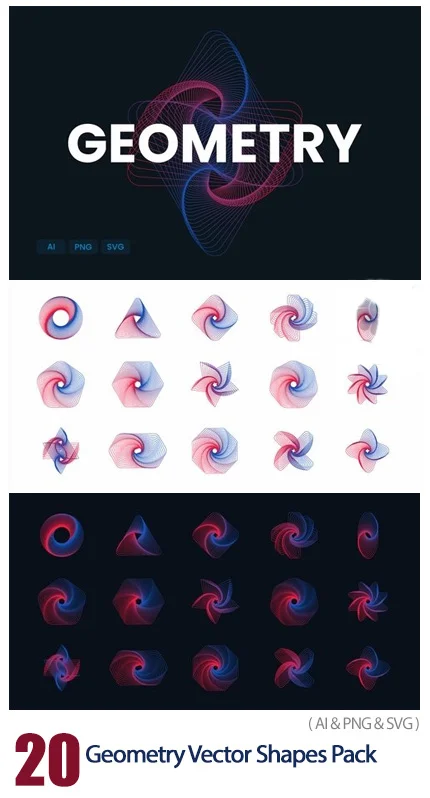 Geometry Vector Shapes Pack