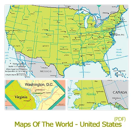 Map Of The World United States