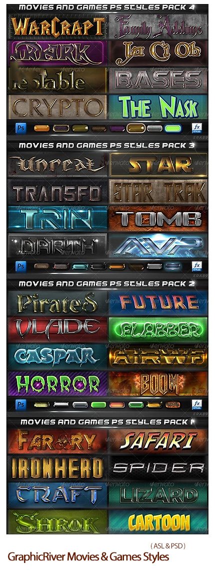 Movies Games Styles