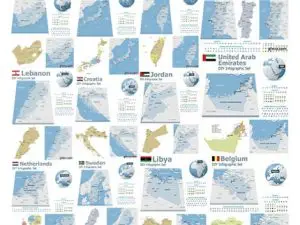 World Maps And Infographics
