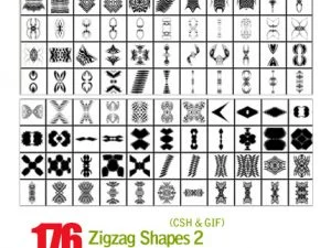 Zigzag Shapes 02