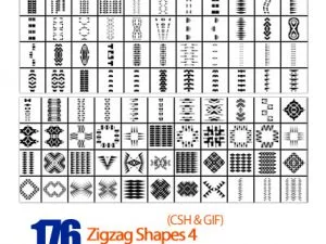 Zigzag Shapes 04