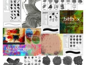 300 Excellent Photoshop Brushes For Creating Painted Effects