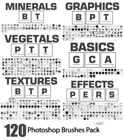 612 Photoshop Brushes Pack