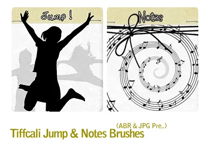 Notes Brushes & Tiffcali Jump