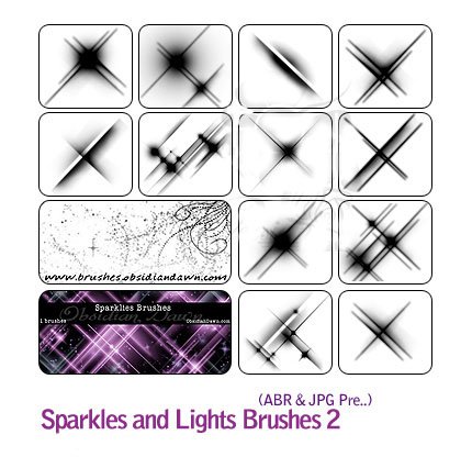 Sparkles And Lights Brushes 02
