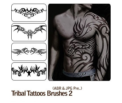 Tribal Tattoos Brushes 02