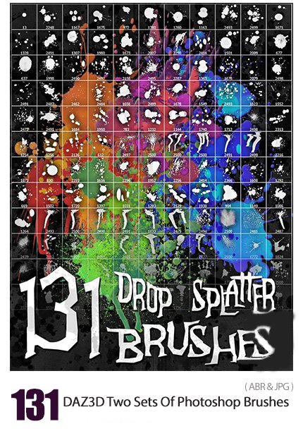 DAZ3D Two Sets Of Photoshop Brushes