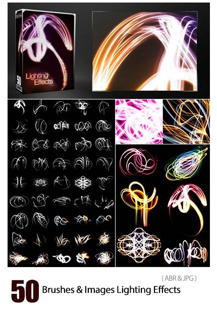 Lighting Effects Pack 50 Photoshop Brushes And Images