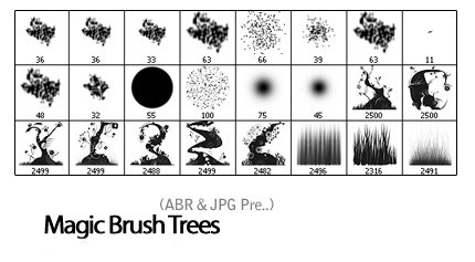 Magic Brush Trees