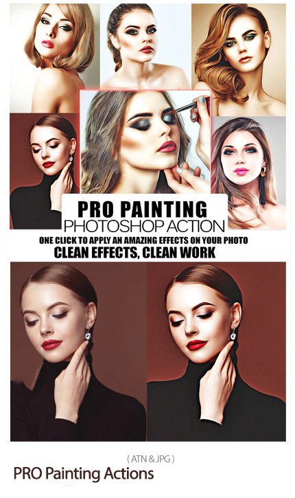 pro painting actions