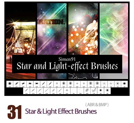 Star And Light Effect Brushes