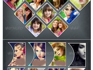 Collaga Photo Frame Template Bundle