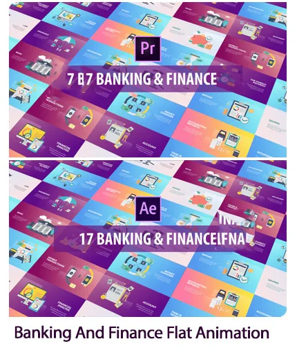 Banking And Finance Flat Animation
