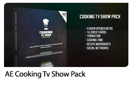 Cooking Tv Show Pack