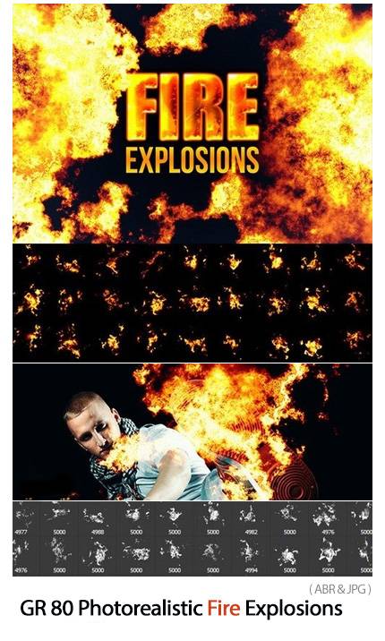 GraphicRiver 80 Photorealistic Fire Explosions