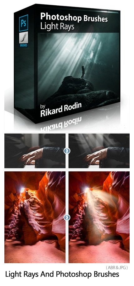 Rikard Rodin Light Rays And Photoshop Brushes