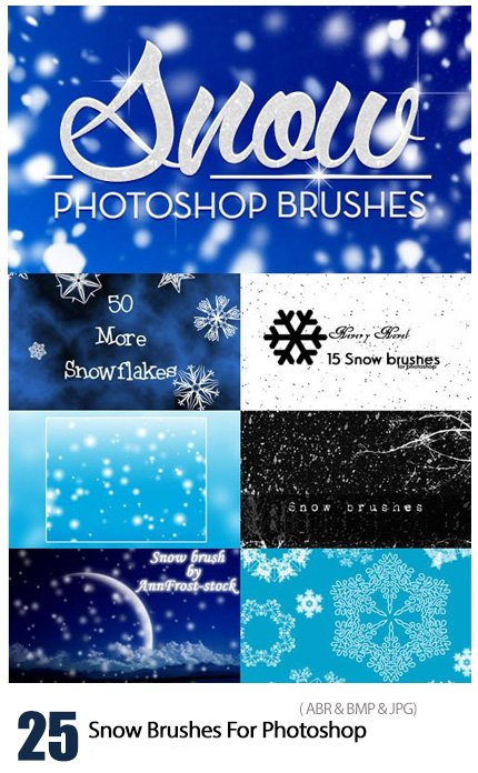 Snow Brushes For Photoshop