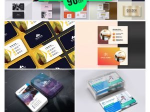 CreativeMarket 30 Multipurpose Business Card Bundle
