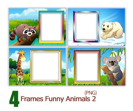 Frames Funny Animals 02