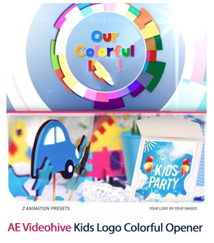 Kids Logo Colorful Opener