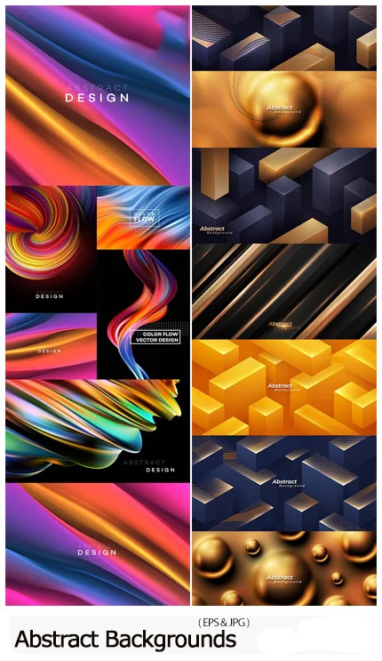 Modern Color Abstract And Geometric Background
