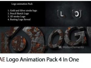MotionElements Logo Animation Pack 4 In One