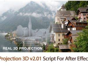 projection 3d script for after effect