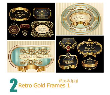 Retro Gold Frames 01
