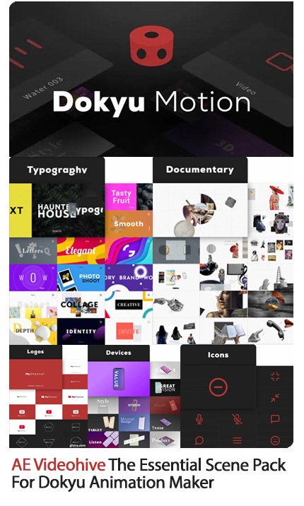 The Essential Scene Pack For Dokyu Animation Maker