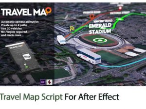 Travel Map Script For After Effect