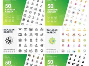 Ramadan Kareem Icons