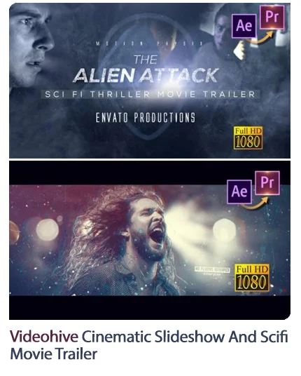 Cinematic Slideshow And Scifi Movie Trailer