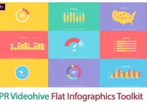 Flat Infographics Toolkit For Premiere Pro