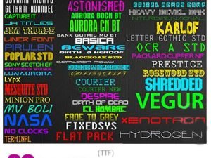 39 Fonts Collection