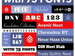 The Foundation Font Collection