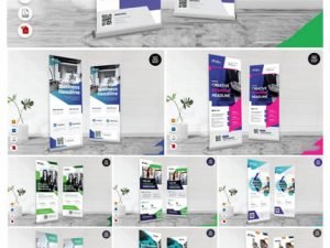 Creative And Corporate Roll Up Banner Template