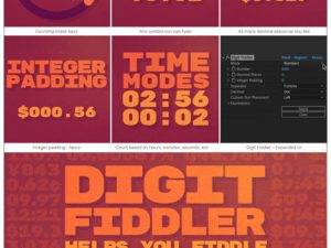 Digit Fiddler v1.0 For After Effect